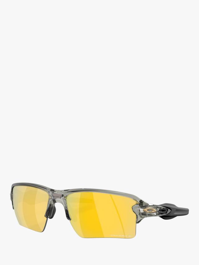 

Мужские поляризованные прямоугольные солнцезащитные очки с зеркальным покрытием OO9488 Oakley, Grey Ink/Mirror Yellow