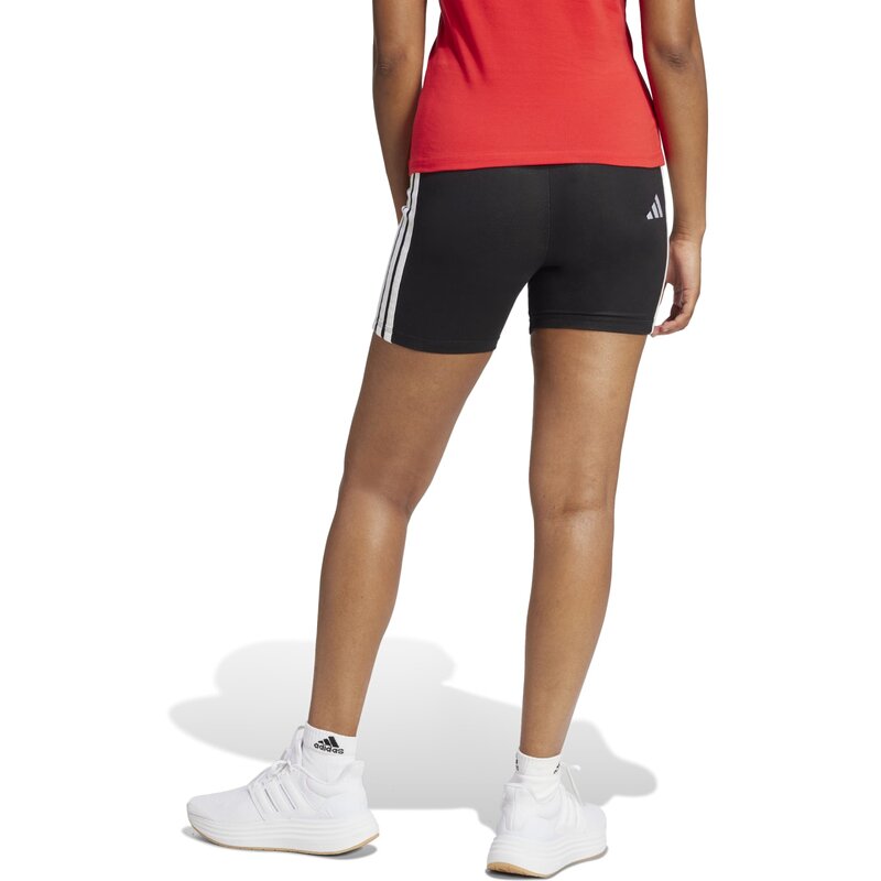 Tight Essentials 3-стрейфен-курзе с высокой талией Adidas, черный — фото 3