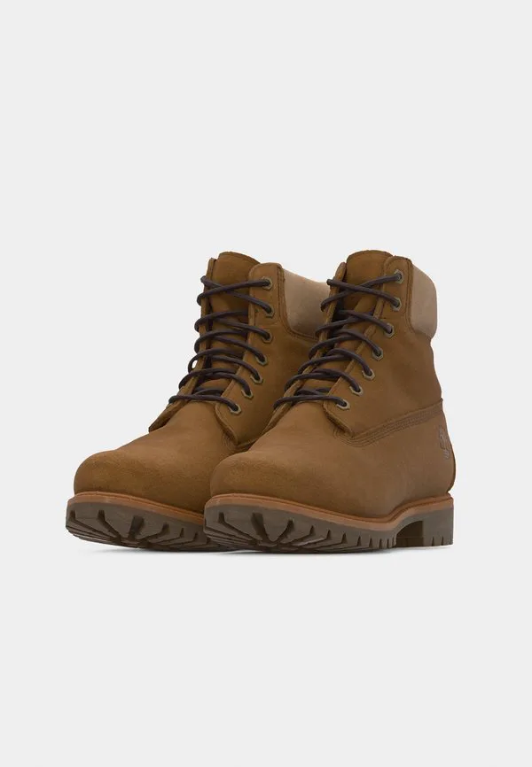 Премиальные 6-дюймовые ботинки на шнуровке до щиколотки Timberland, Medium Brown — фото 3