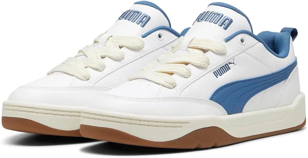 Кроссовки унисекс PUMA Park Lifestyle Schuhe Turnschuhe 395084 01, Puma White Blue Horizon Alpine Snow — фото 3