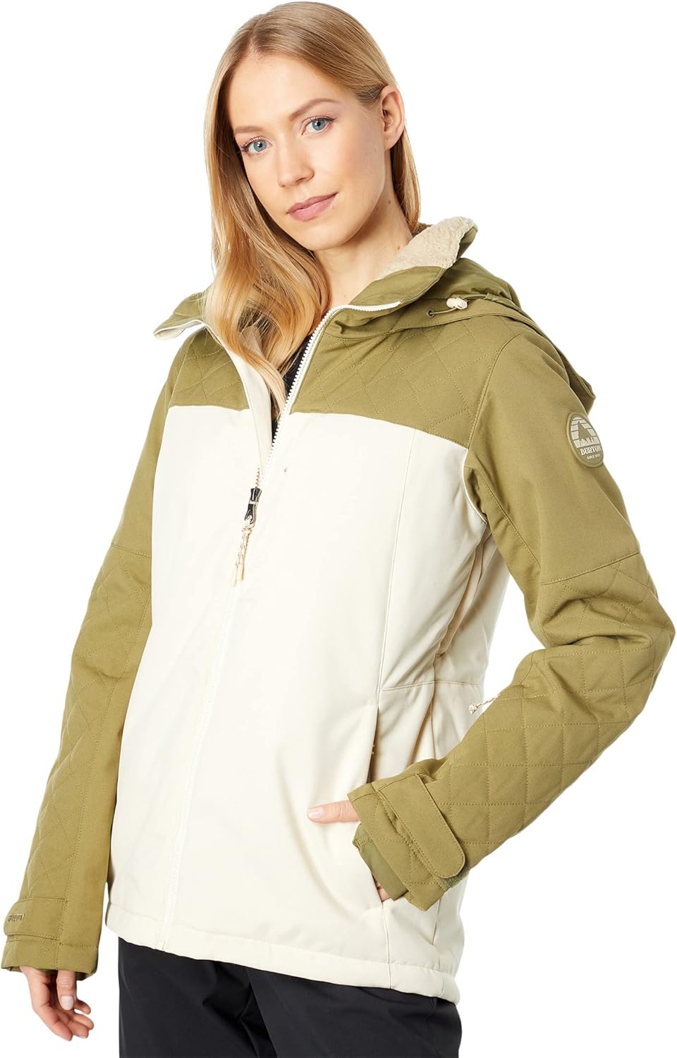 

Женская куртка Burton Tulum Stretch для сноуборда/лыж, Martini Olive / Crème Brûlée, Хаки, Женская куртка Burton Tulum Stretch для сноуборда/лыж, Martini Olive / Crème Brûlée