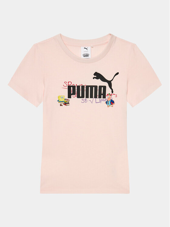 

Футболка стандартного кроя Puma, розовый
