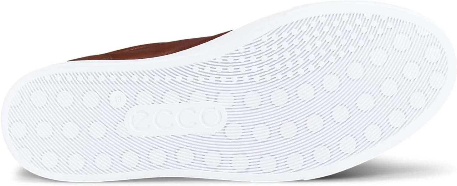 Мужские кроссовки ECCO Soft 10, цвет коньяк, коричневый — фото 4