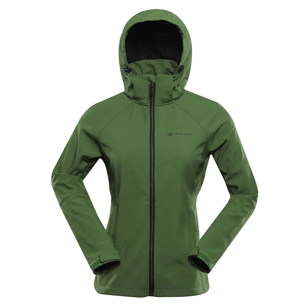 

Куртка Alpine Pro Hoora Softshell, зеленый