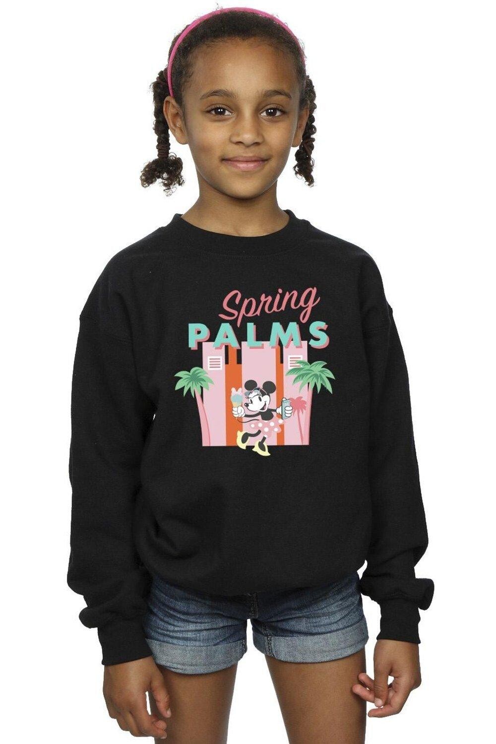 

Толстовка с Минни Маус Spring Palms Disney, черный