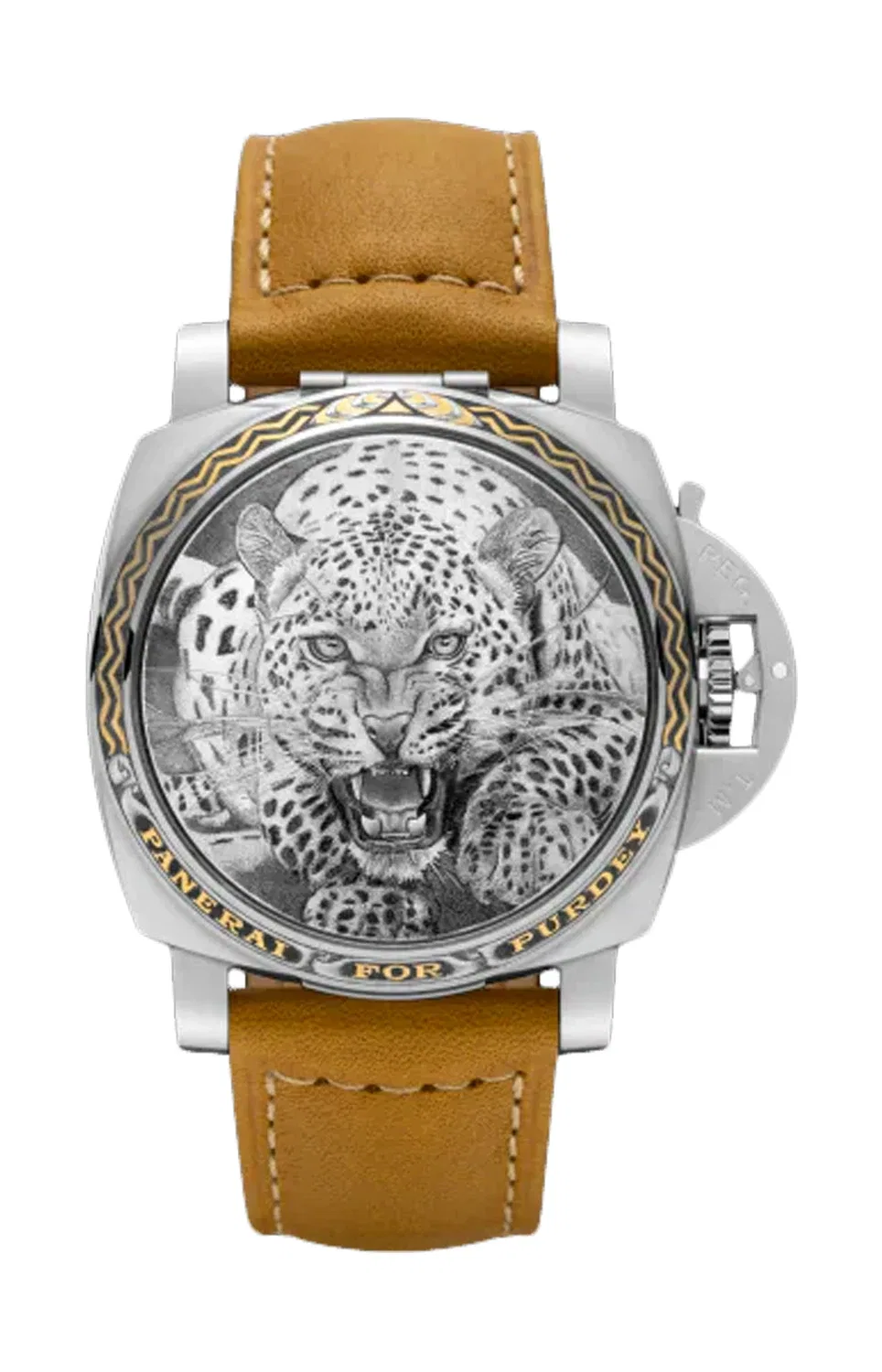 ЛЮМИНОР СИЛЕНД - 44 ММ - СПЕЦИАЛЬНАЯ СЕРИЯ - PAM00854 PANERAI, серебряный