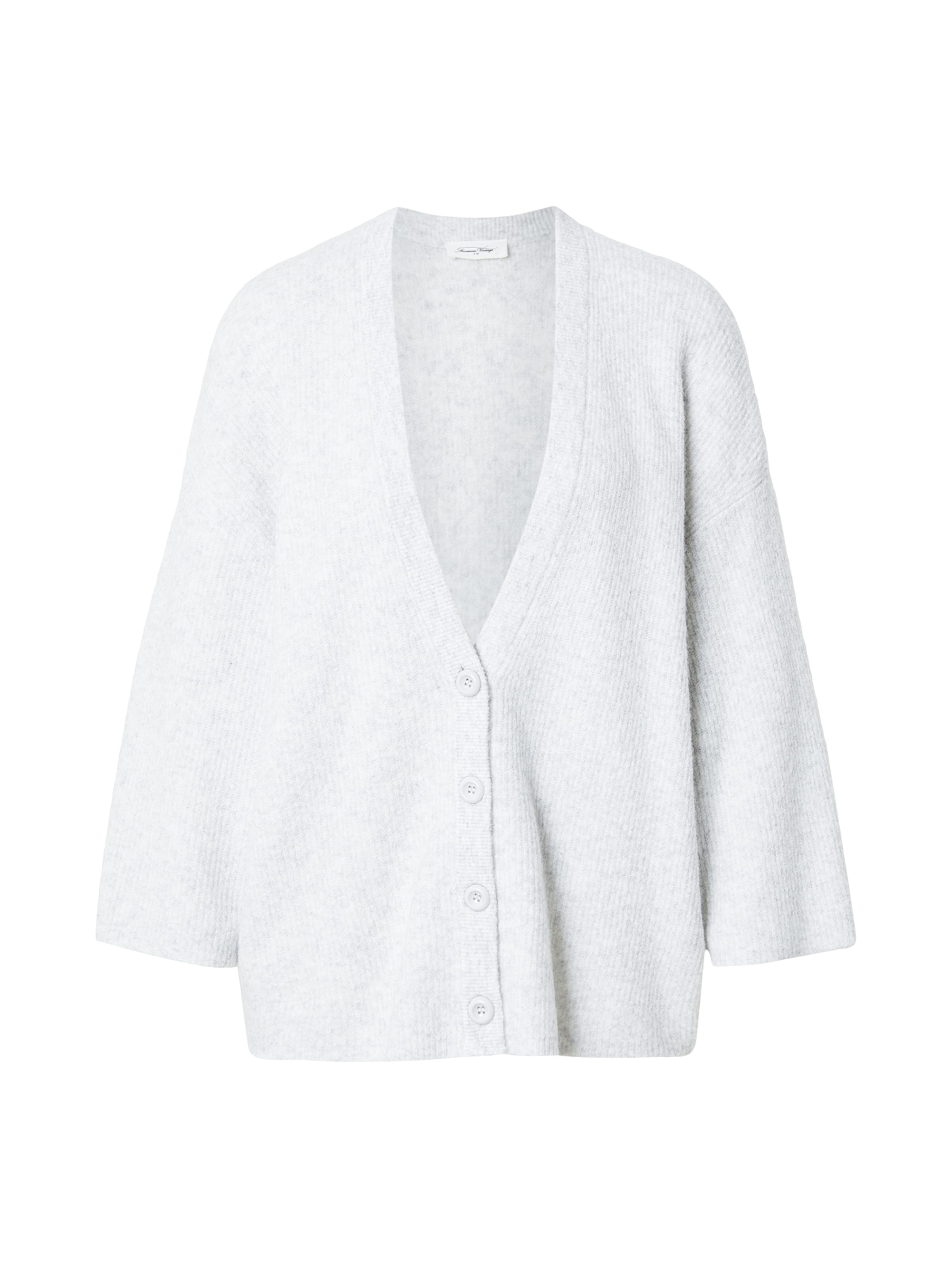 

AMERICAN VINTAGE Кардиган 'Damsville' вязаный, светло-серый