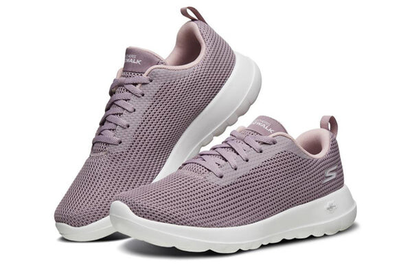 Тапочки go walk joy sports shoes pink/white Skechers, розовый — фото 3