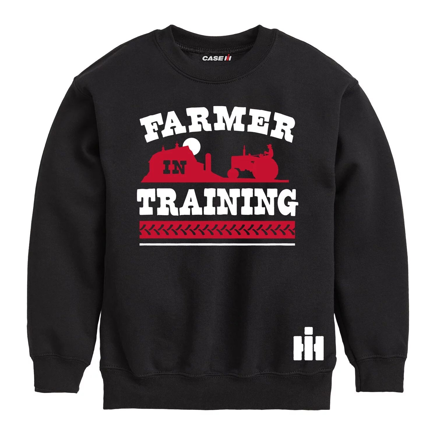 

Флис Case IH Farmer In Training для мальчиков 8–20 лет Licensed Character, черный