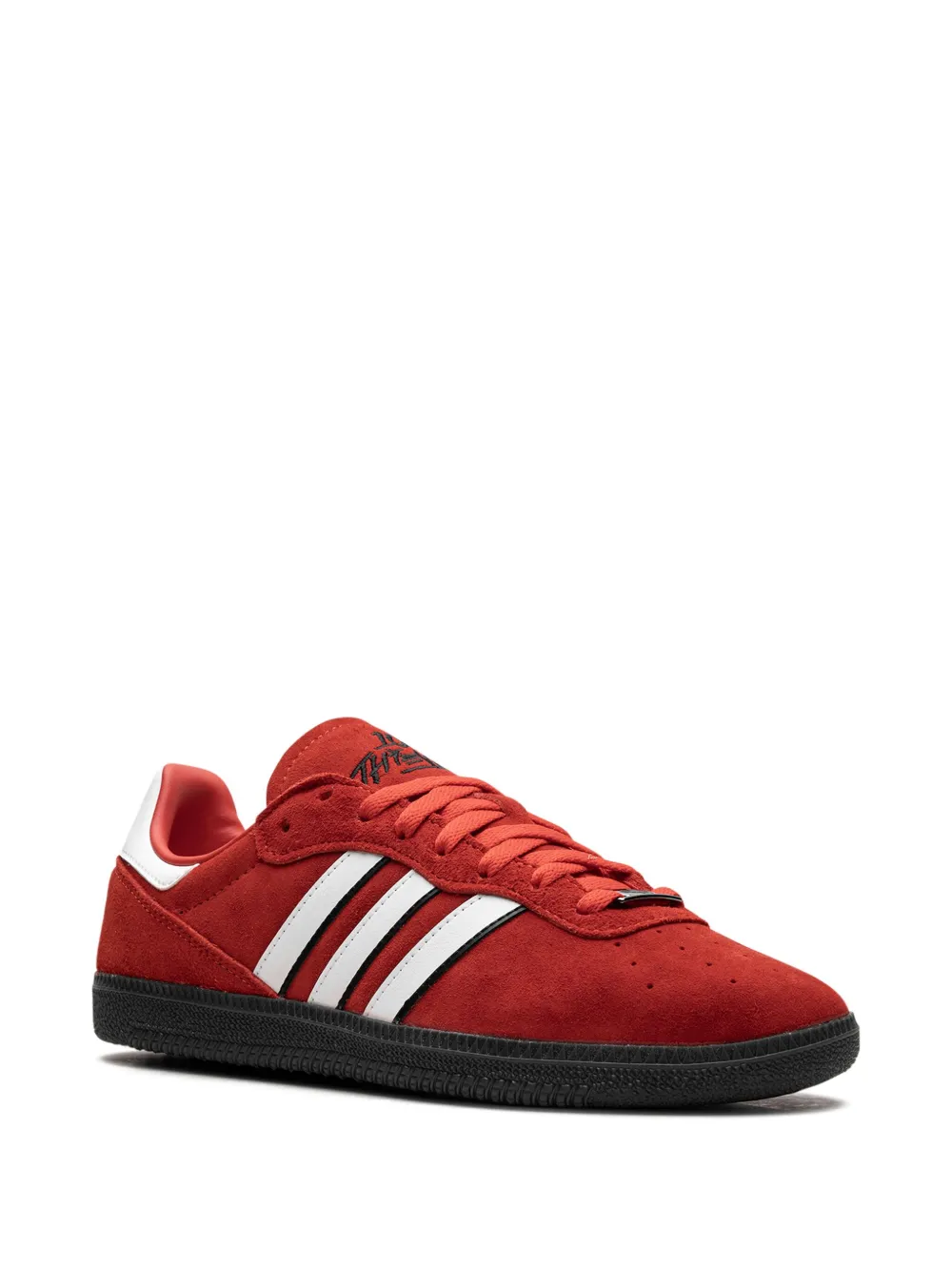 Кроссовки Palos Hills Red/Ecru Tint/Collegiate Orange из коллаборации с 100 Thieves Adidas, красный — фото 2