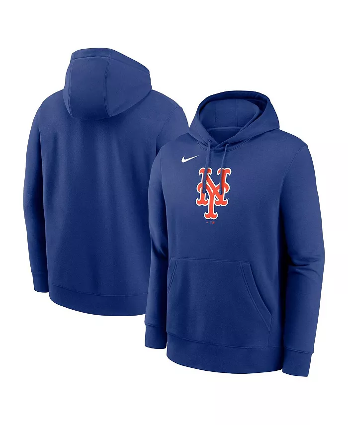 

Мужская толстовка с капюшоном Royal New York Mets Logo Club Fleece Nike