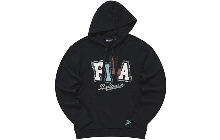 

FILA FUSION Толстовка мужская, черная как смоль
