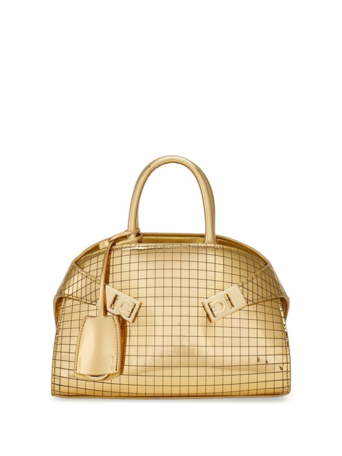 

Сумка-тоут Hug Ferragamo, золотой