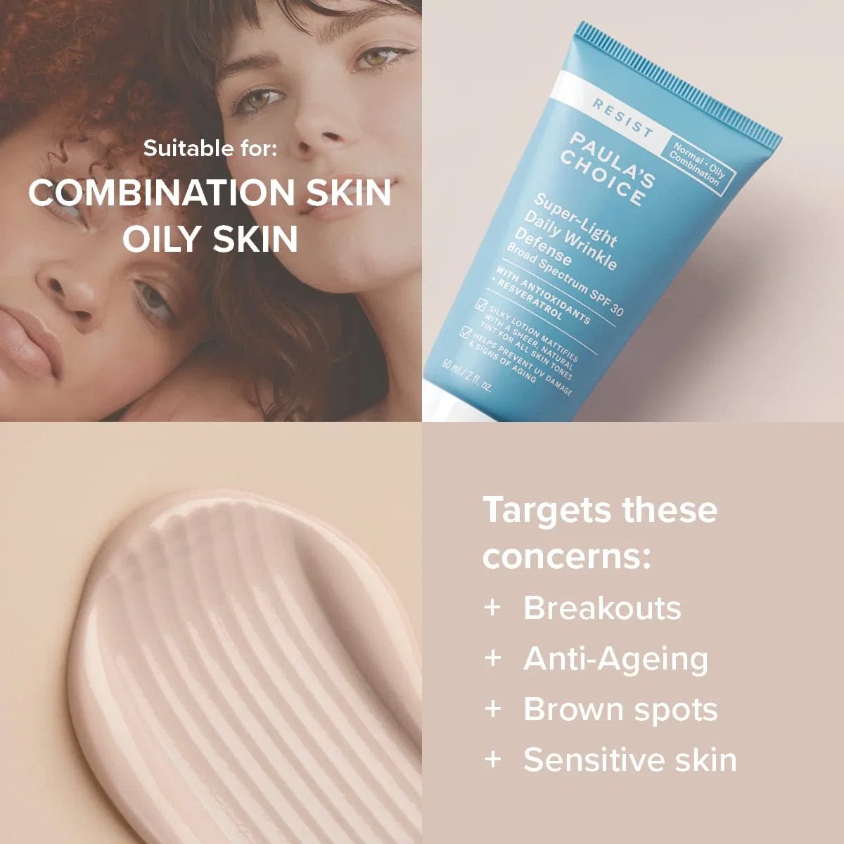 Крем для лица SPF PAULA'S CHOICE Дневной RESIST Anti-Ageing Light Tinted — фото 4