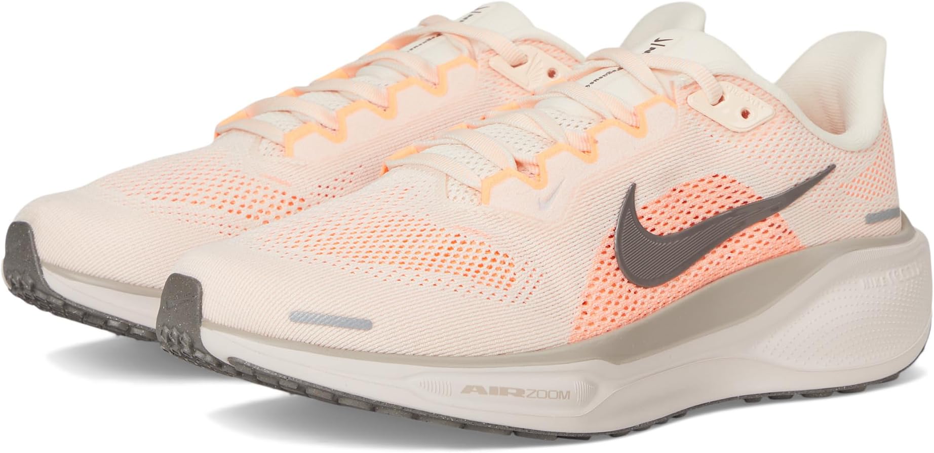 Кроссовки Nike Women's Pegasus 41, Guava Ice/Cave Stone/Orange Pulse/Malt/Silt Red