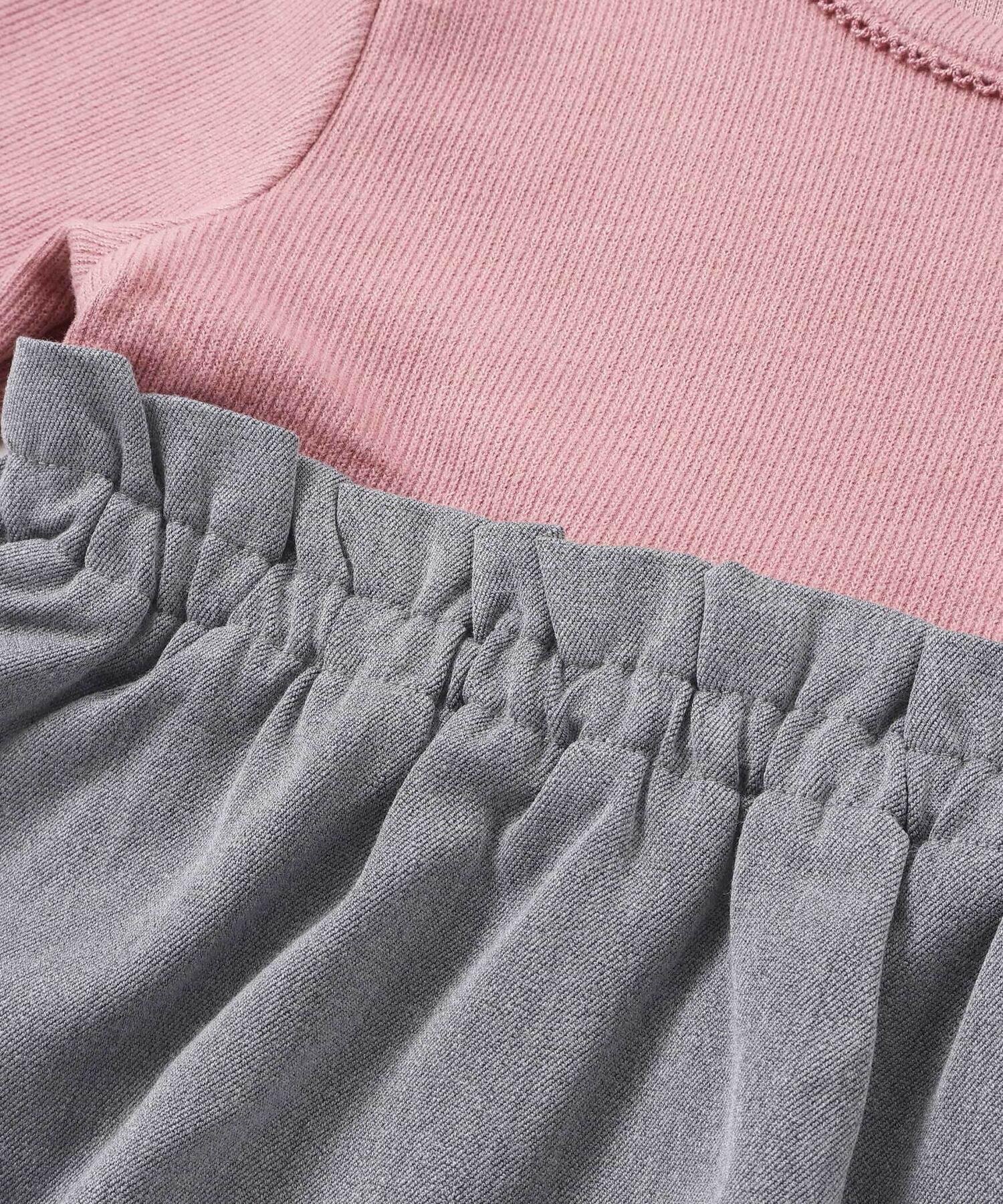 Платье из саржи с длинными рукавами (90-150 см) Bebe, pink — фото 2