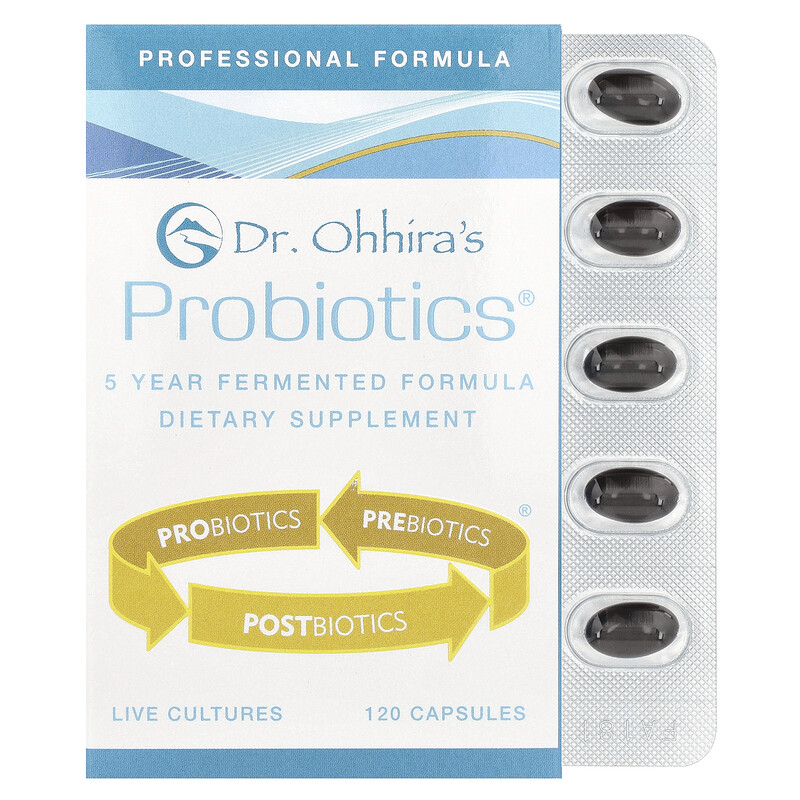 

Dr. Ohhira's, Professional Formula Probiotics, 120 капсул