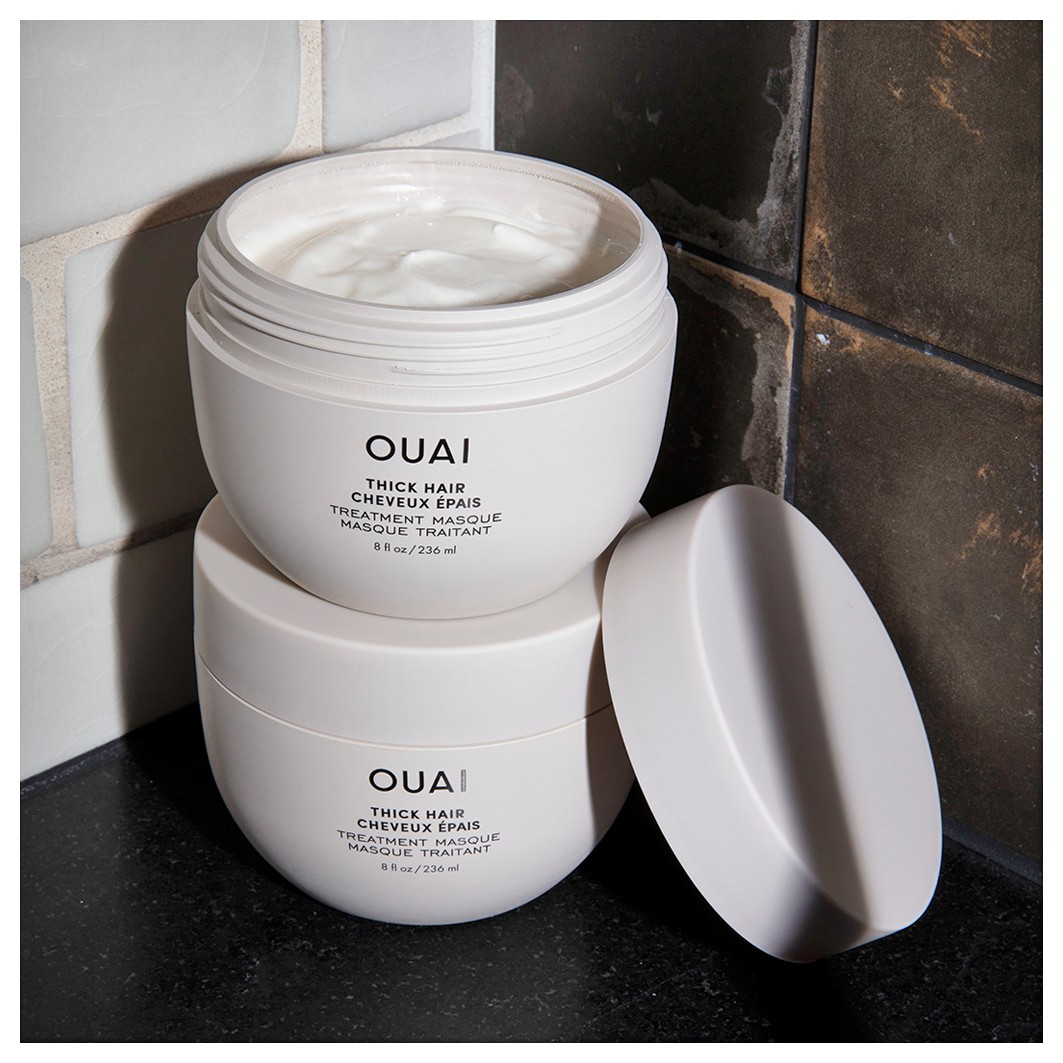 Бальзам для волос thick hair treatment masque Ouai, объем 236 мл — фото 4