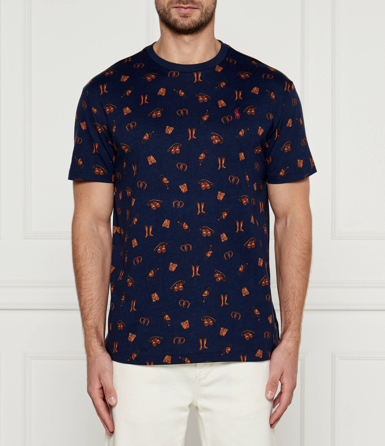 

Футболка POLO RALPH LAUREN Classic fit, темно-синий