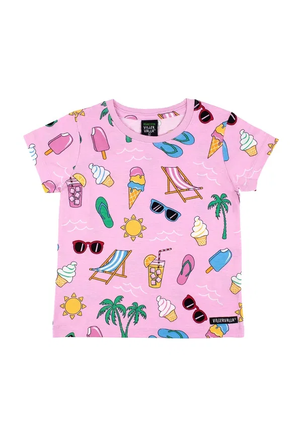Футболка Villervalla 0143mra print t-shirt, летний день