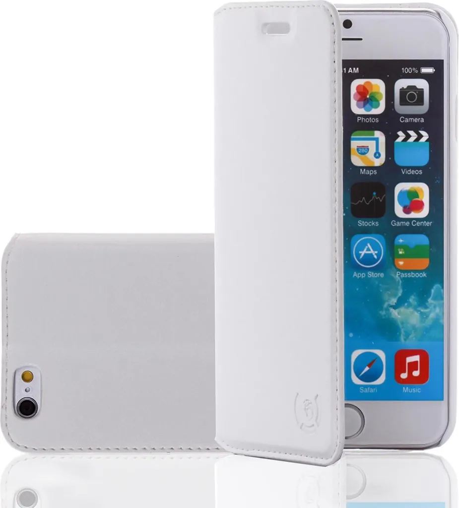 

Чехол для Samsung Galaxy S3 Mini (i8190) откидная крышка numia из натуральной кожи, белый