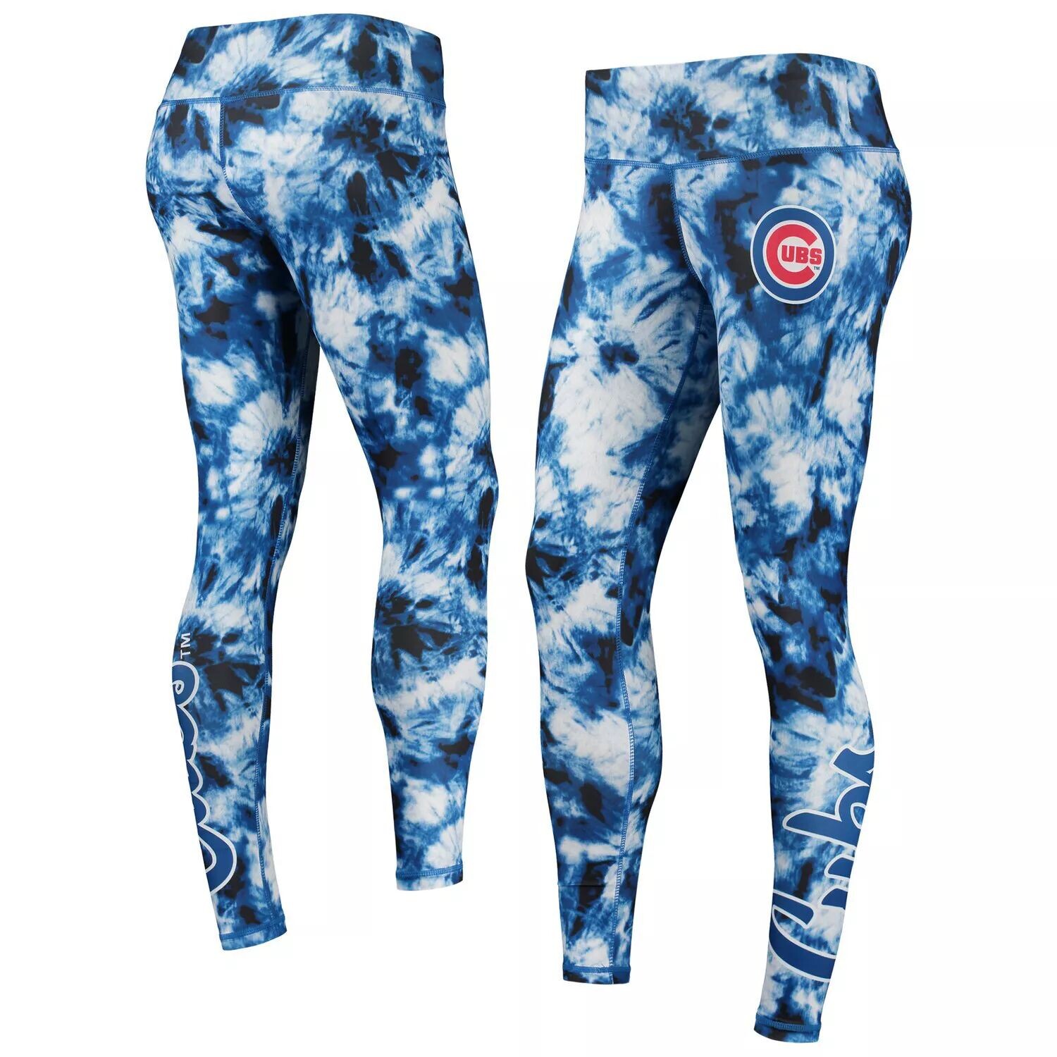 

Женские леггинсы FOCO Royal Chicago Cubs с принтом тай-дай
