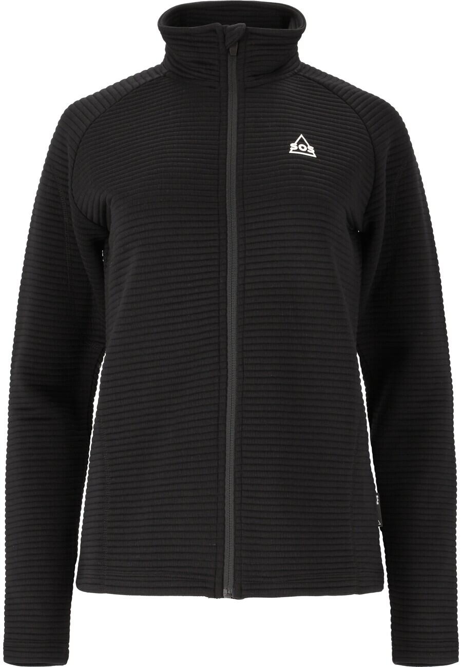 

Спортивная толстовка SOS Athletic Zip-Up Hoodie Muju, черный