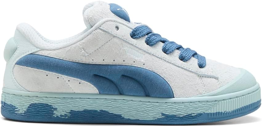 

Мужские замшевые кроссовки PUMA XL Crush с шнуровкой, повседневные - синие