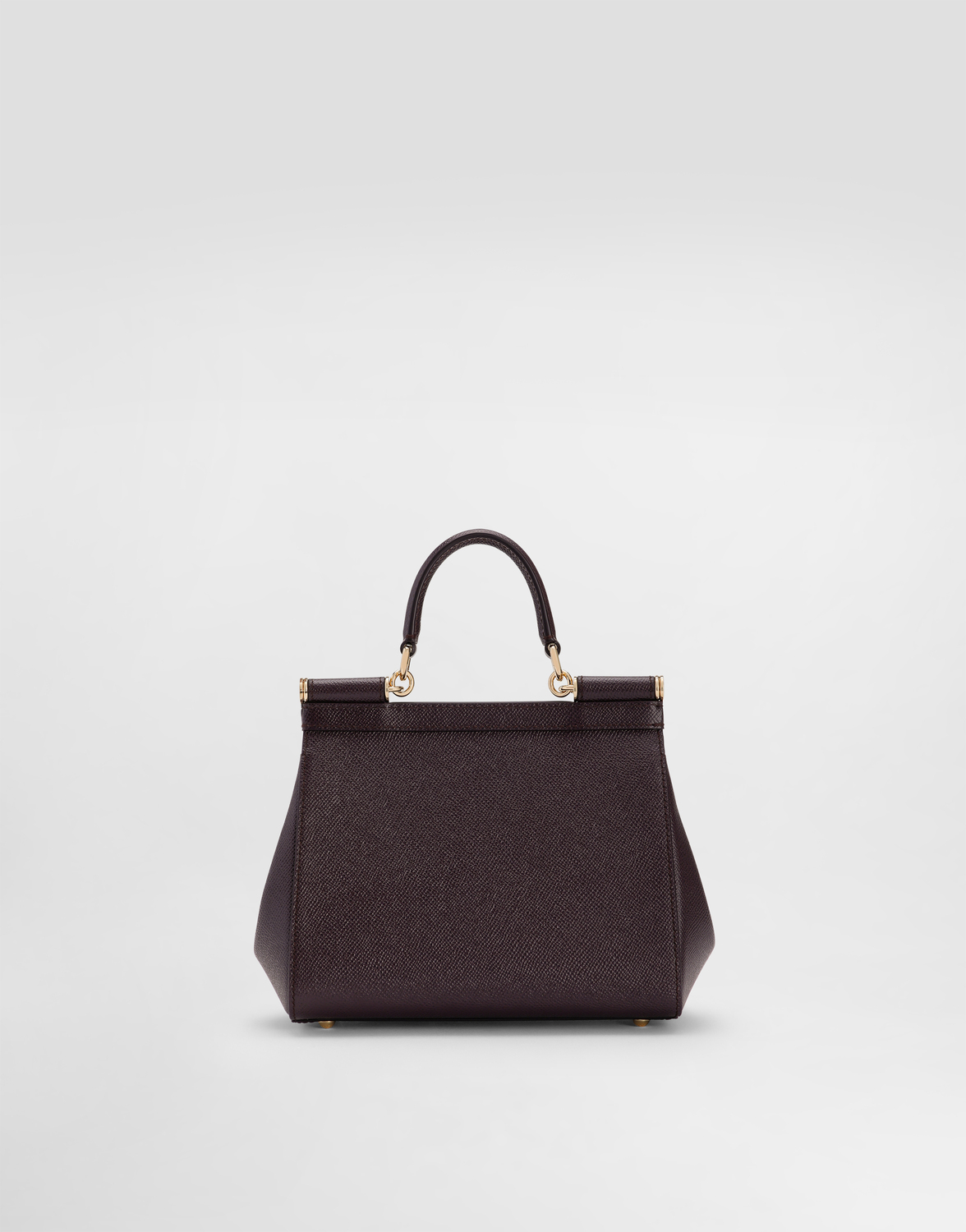 Сумка sicily среднего размера Dolce & Gabbana, бордовый — фото 4