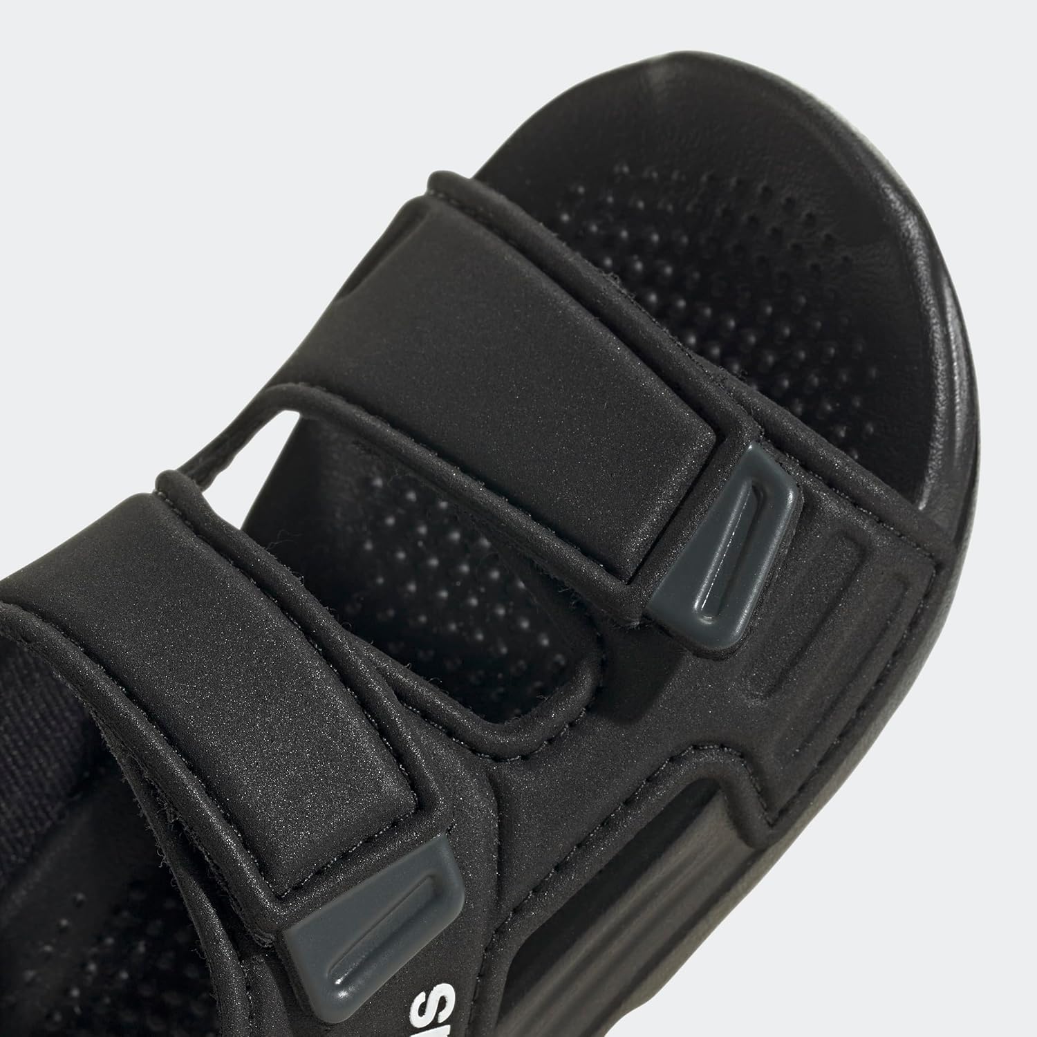 Сандалии для купания adidas Altaswim для малышей унисекс, белый/черный/серый — фото 4