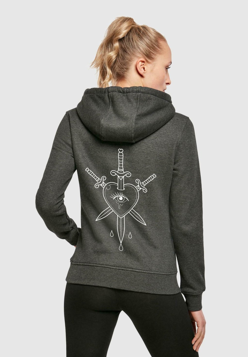 

Толстовка HEARTBREAKER LOVETAKER - Hoodie Mister Tee, темно-серый