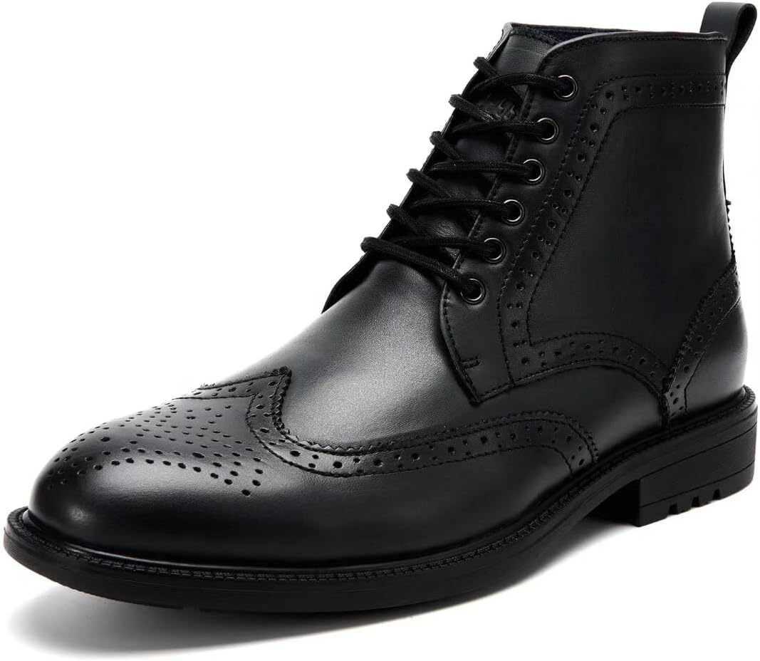 

Мужские ботинки Arkbird Chukka из натуральной кожи, классические повседневные ботинки оксфордского стиля, черный