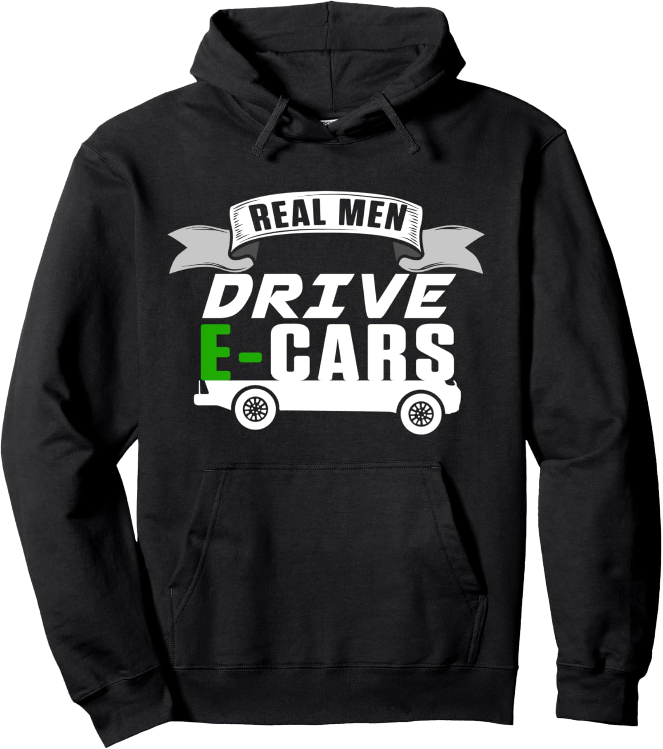 

Толстовка Realman Drive E Car Vehicle Electric Car Hybrid Car Present Hoodie Energy Sports Car Drive Futuristic Charge Ecology, черный