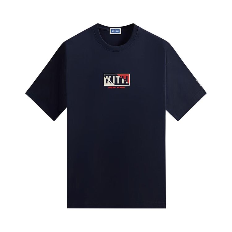 

Футболка Kith for the New York Rangers Pennant Vintage Tee 'Nocturnal', синий