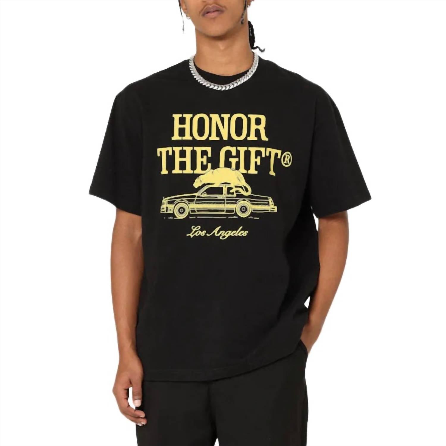 

Футболка с коротким рукавом Htg Pack черного/золотого цвета HONOR THE GIFT
