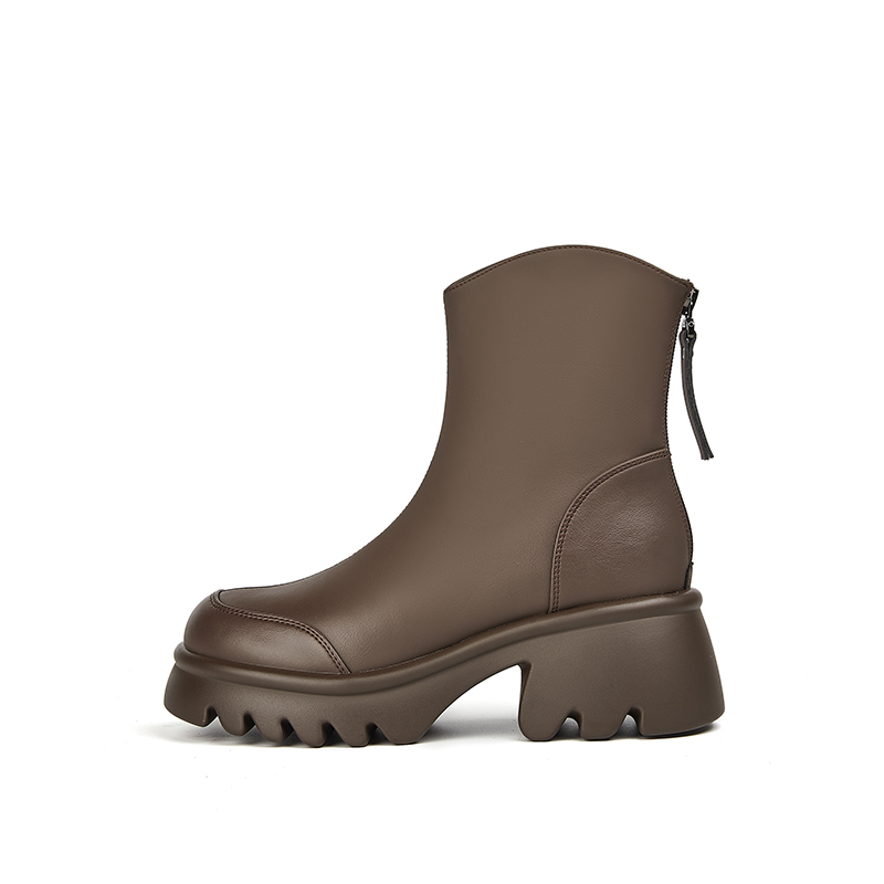 ST&SAT Коричневые женские ботильоны, цвет Brown
