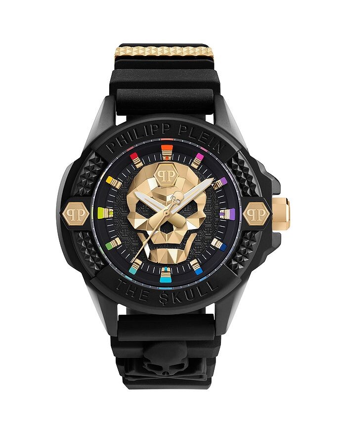 

PHILIPP PLEIN Экокерамические часы $keleton, 44 мм, черный