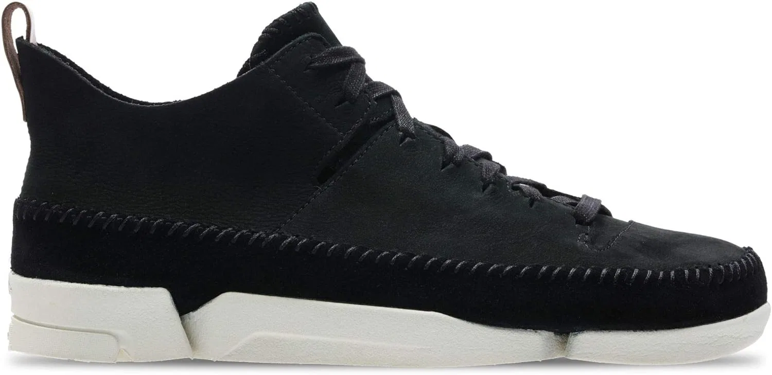 Мужские кроссовки Clarks Originals Trigenic Flex, Black Nubuck — фото 2