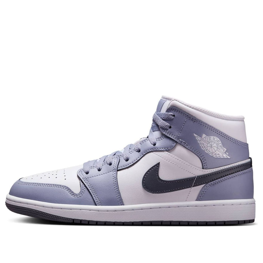

Кроссовки Air Jordan 1 Mid 'Dark Blue Grey Indigo Haze', фиолетовый