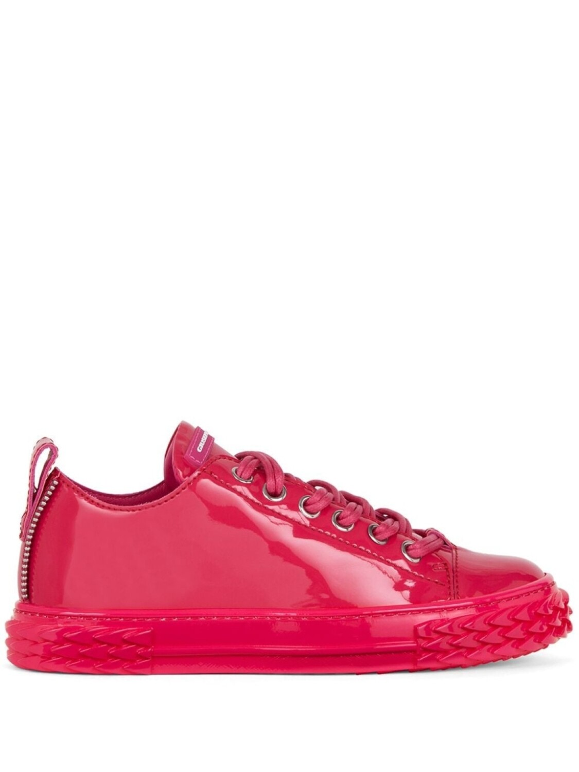 

Giuseppe Zanotti кеды на шнуровке, розовый