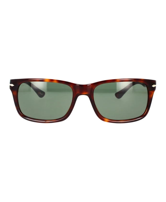 

Классические прямоугольные солнцезащитные очки с характерным рисунком в виде стрелы. Persol, коричневый