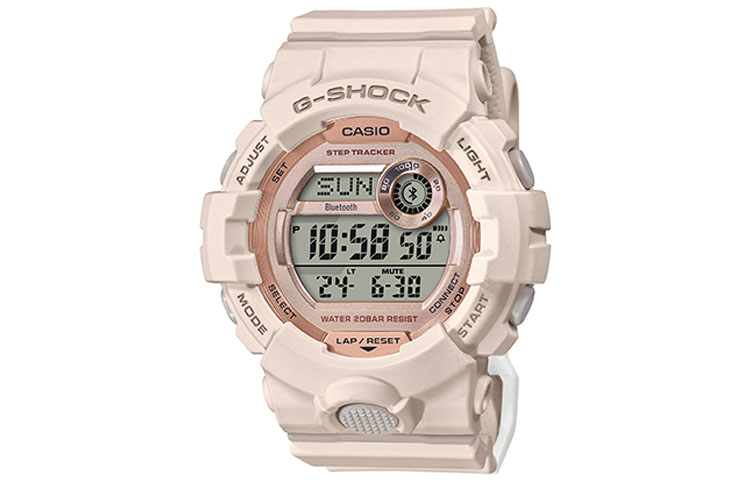 

CASIO Мужские часы G-SQUAD серии розовые GMD-B800-4