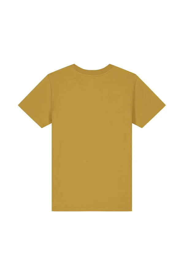 Футболка с принтом «оседлай волны» Watapparel, Ochre — фото 3