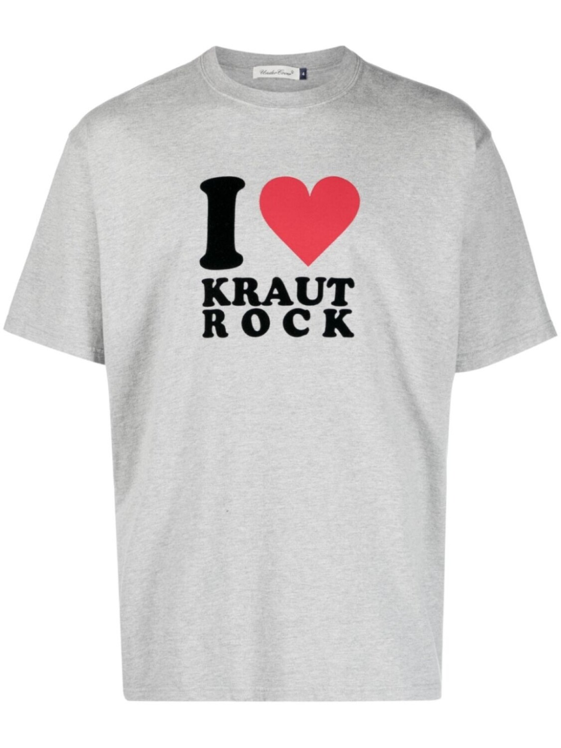 

Undercover футболка с надписью, серый