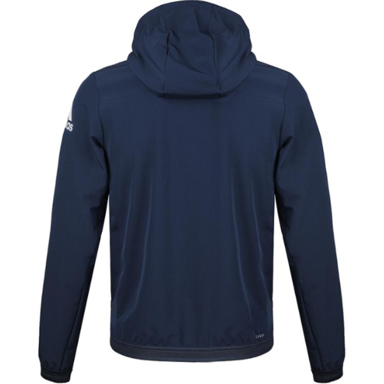 Adidas Вязаная куртка WO WOVEN JK мужская синяя, Blue — фото 4