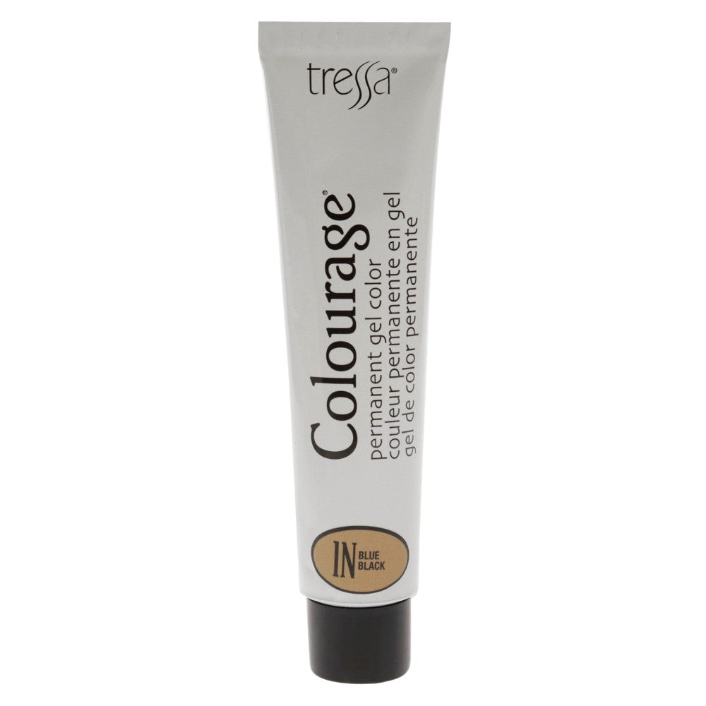 Стойкая гелевая краска для волос Colourage - 1N сине-черный от Tressa, подходит для мужчин и женщин - 2 унции (57 г) — фото 2