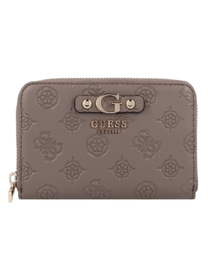 

Кошелек Guess Gerty Geldbörse 15 cm, цвет dark taupe