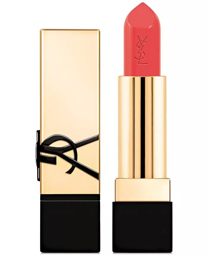 

Атласная губная помада Rouge Pur Couture Yves Saint Laurent, цвет O7 Transgressive Coral - Electric Peach
