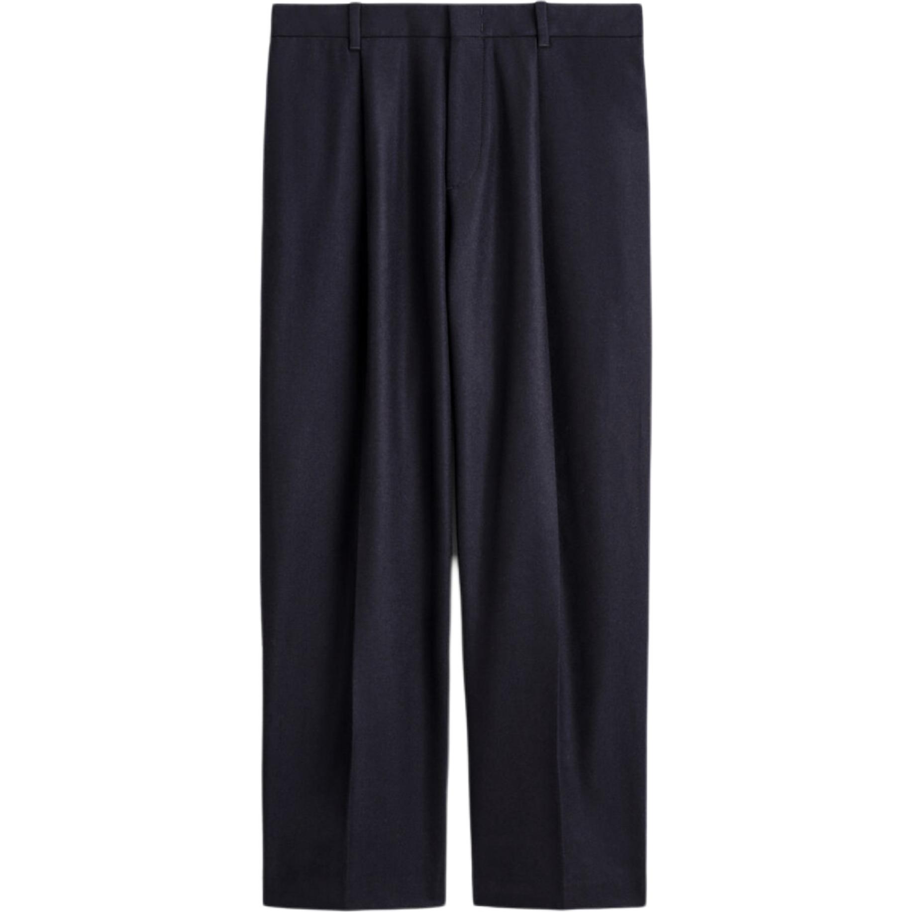 

COS Мужские повседневные брюки, темно-синие, прямого кроя