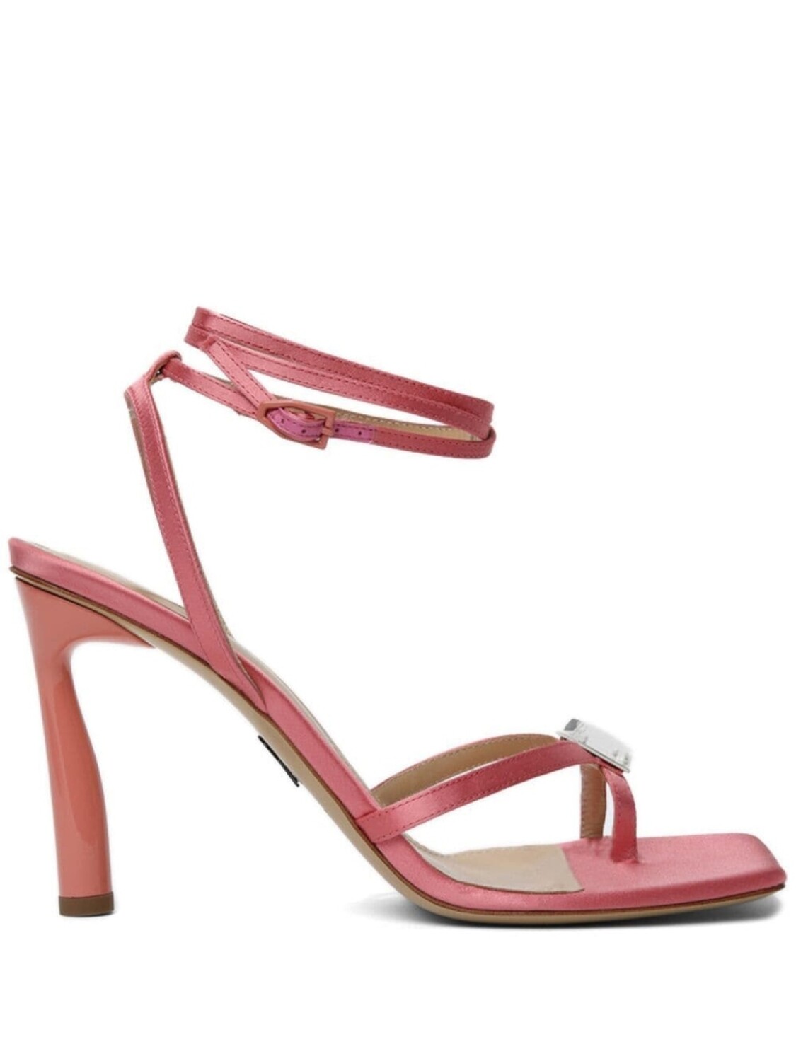 

Босоножки Cube Toe-Ring 95 Paul Andrew, розовый